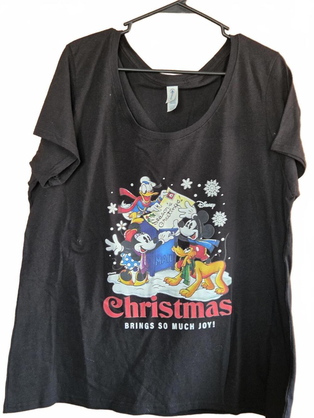 Women's Disney Christmas Brings So Much Joy Oversized Size 2X
